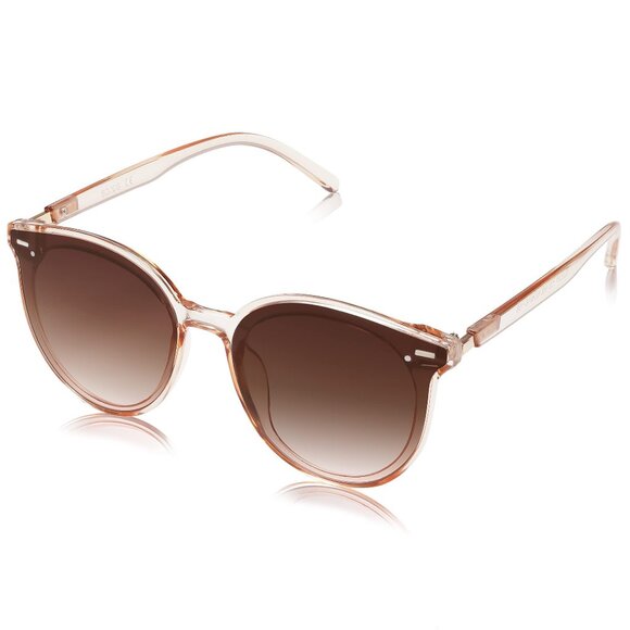 Trendy Round Retro Vintage Sunglasses Oversized Frame Y2K Chic Sunnies